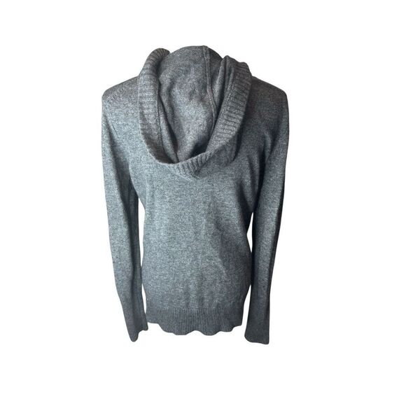 New York University NYU Unisex Grey Cardigan Angora Tish Stern Vintage XL VTG - Picture 3 of 5